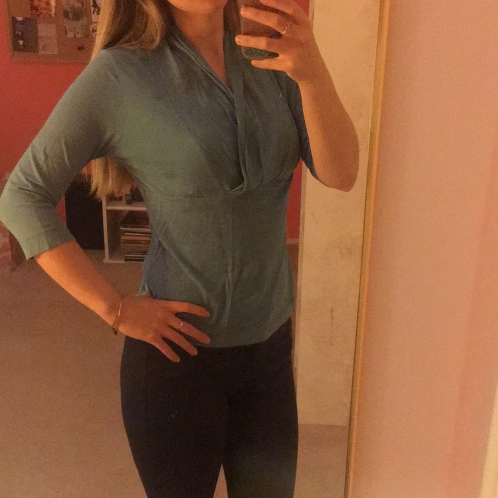 Blue blouse